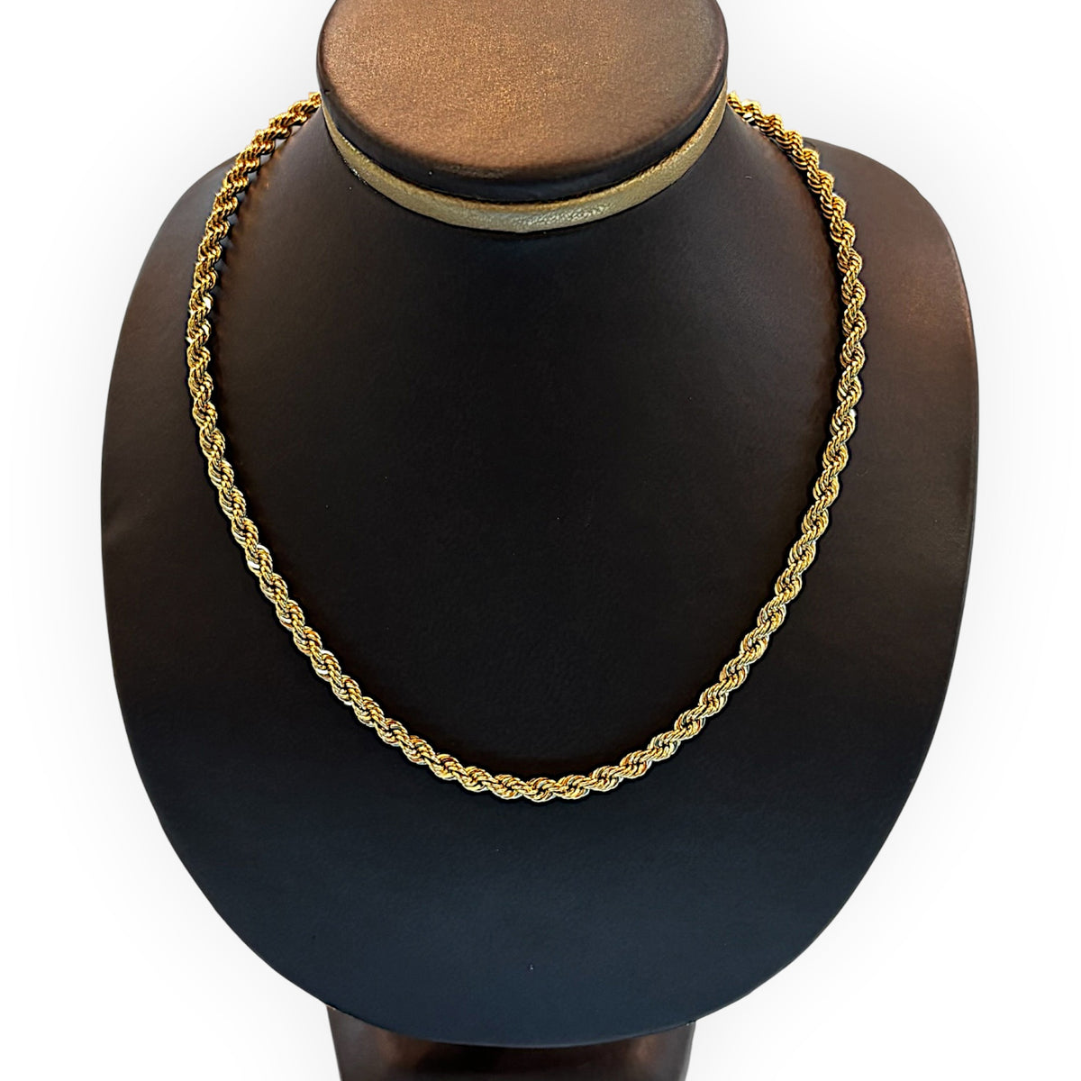 Cadena Torzal 4.8mm de Oro 10K Italiana