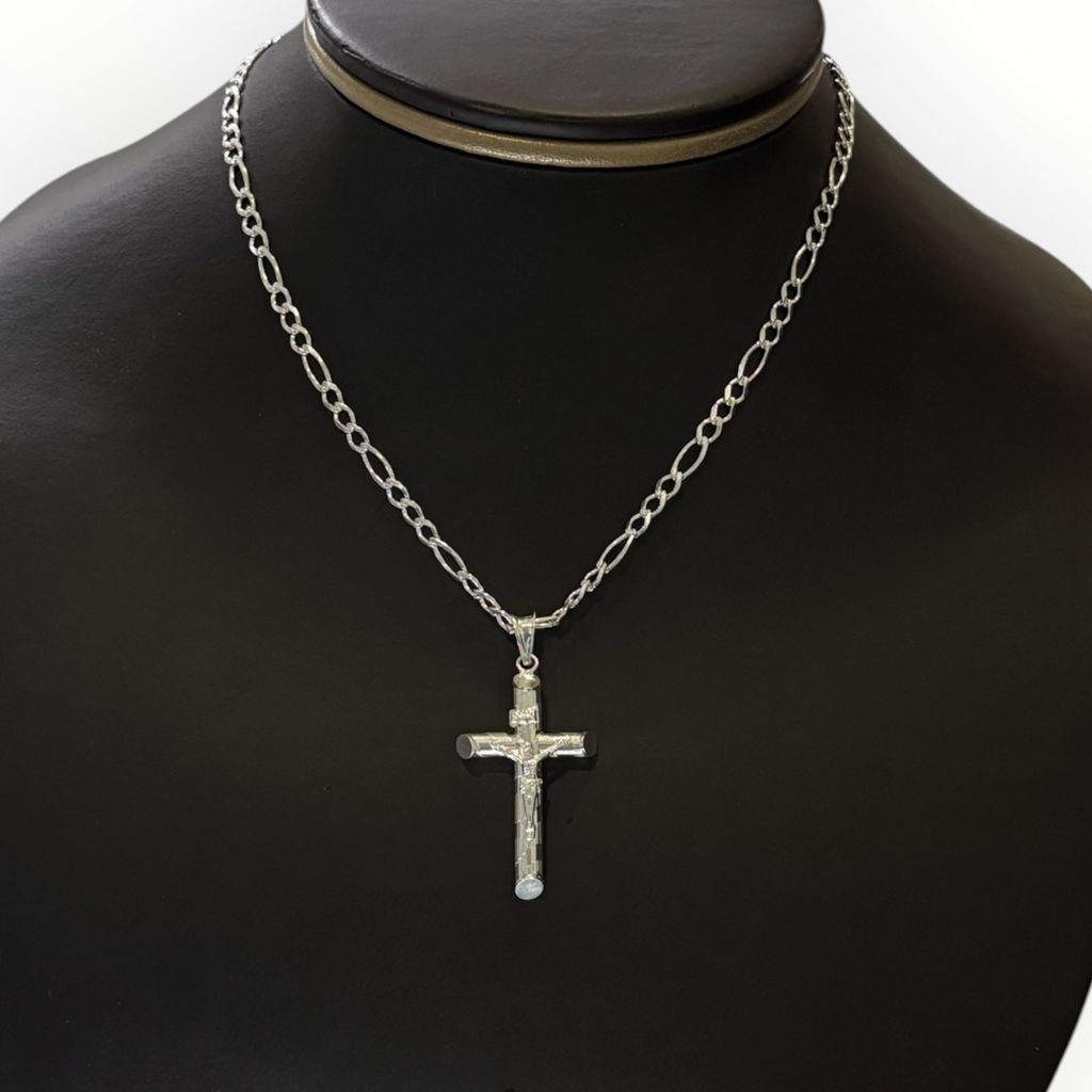 Cristo Tubular de Plata .925