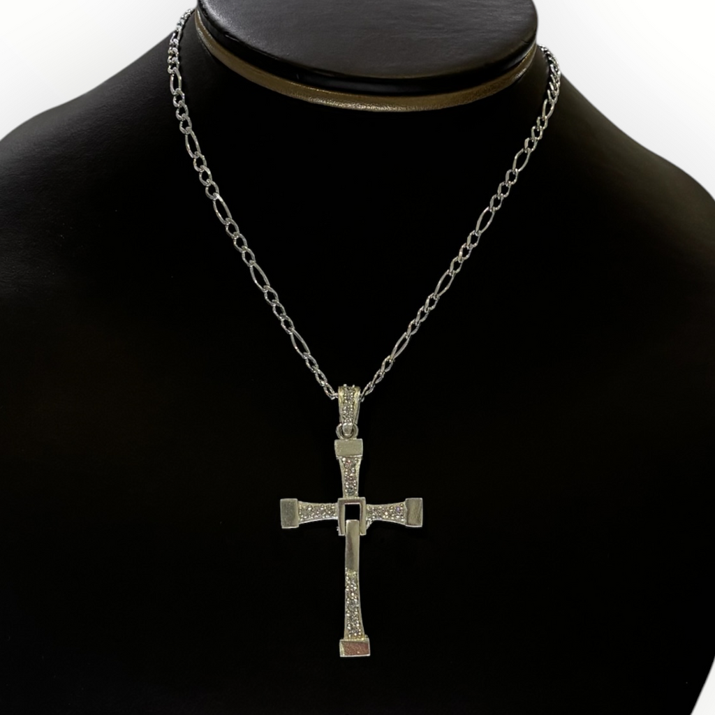 Cristo Tipo Toretto de Plata .925