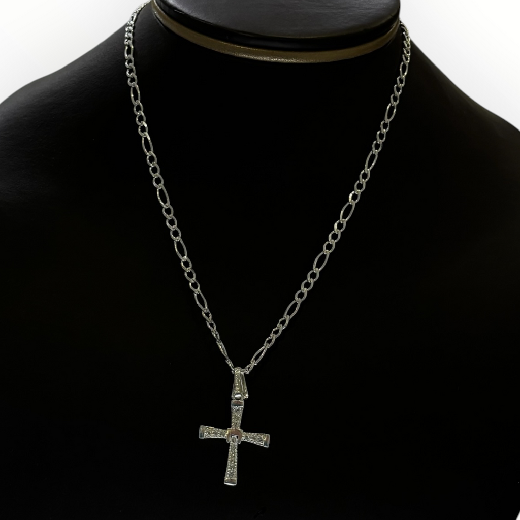 Cristo Tipo Toretto de Plata .925
