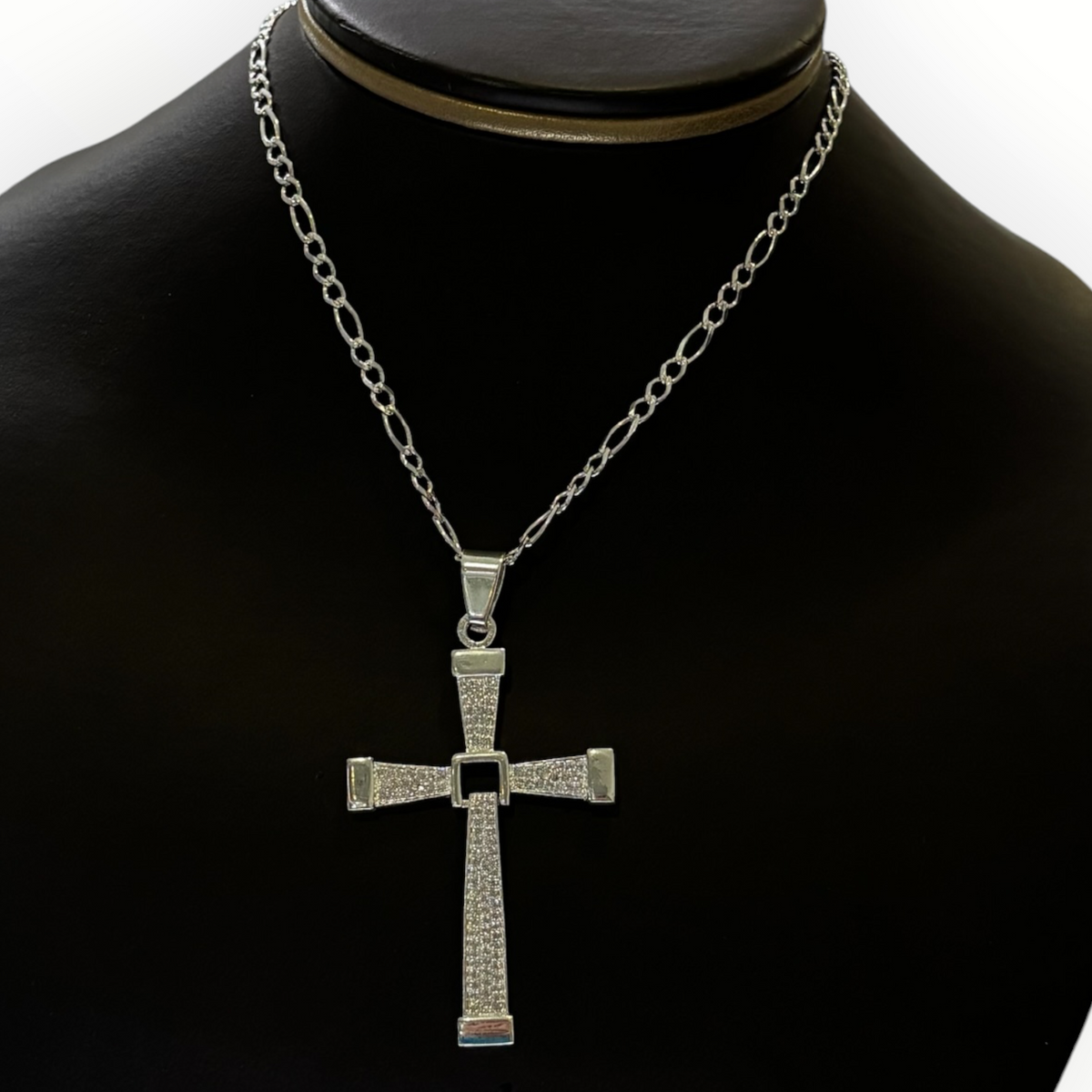 Cristo Tipo Toretto de Plata .925