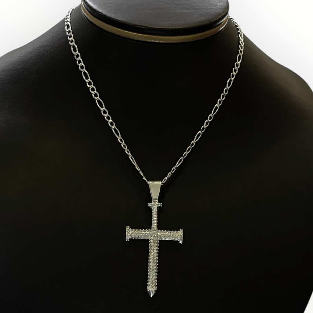 Cristo Clavo de Plata .925