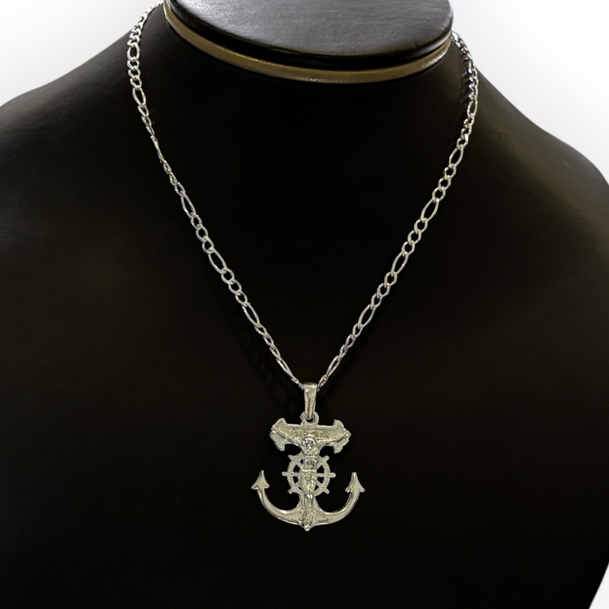 Cruz Ancla de Plata .925