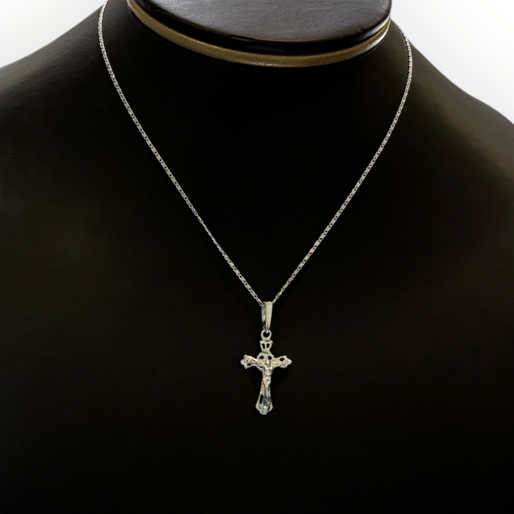 Cristo Calado de Plata .925