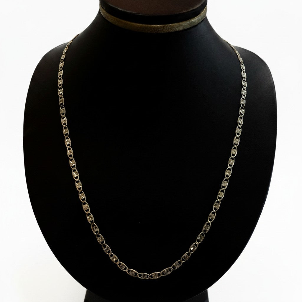 Cadena Gucci Diamantada 2.8mm de Oro 10K Mexicana