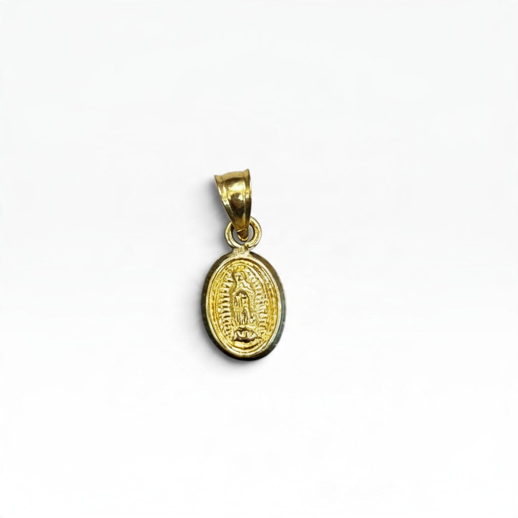 Mini Medalla Virgen de Guadalupe Oro 10K
