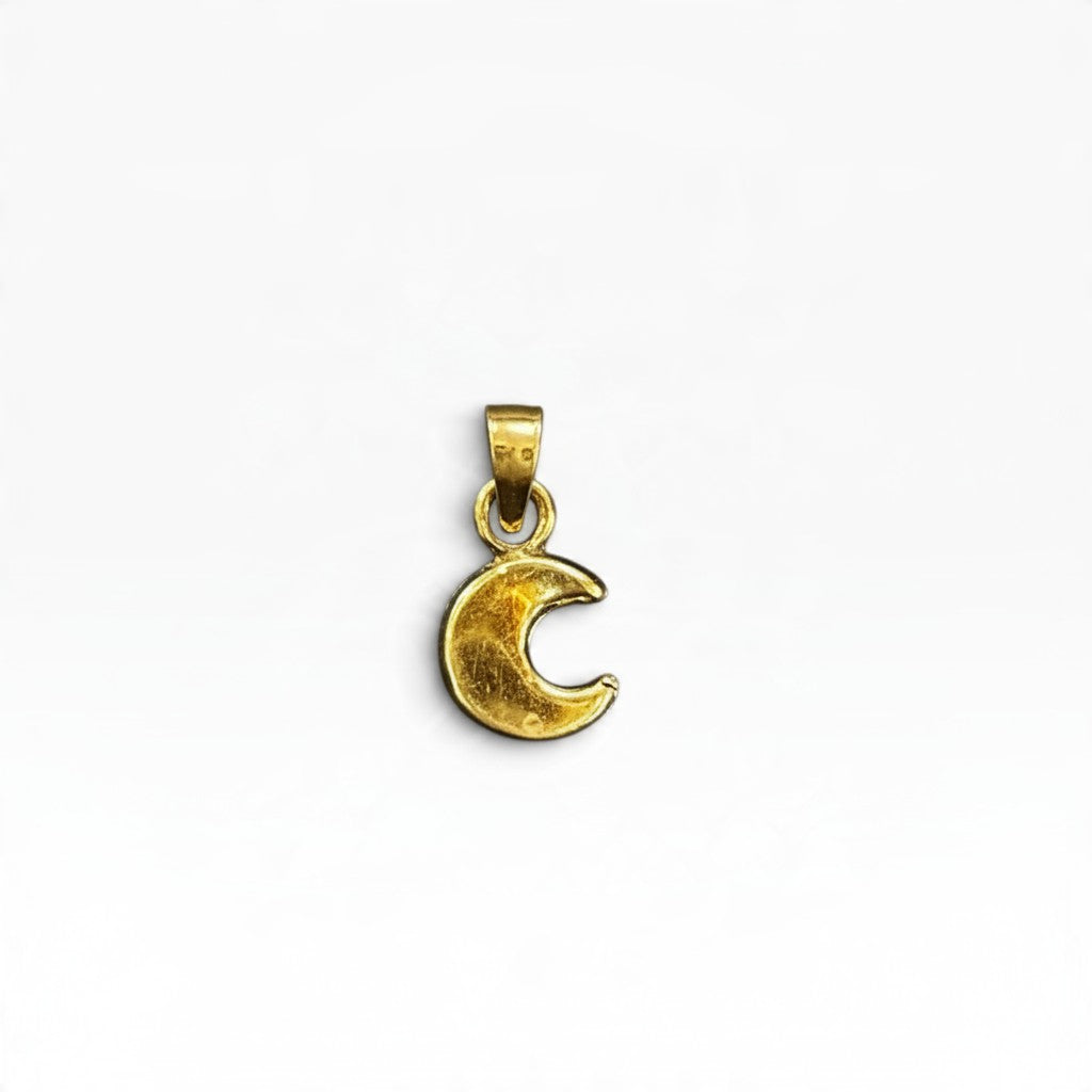Mini Dije Luna Oro 10K