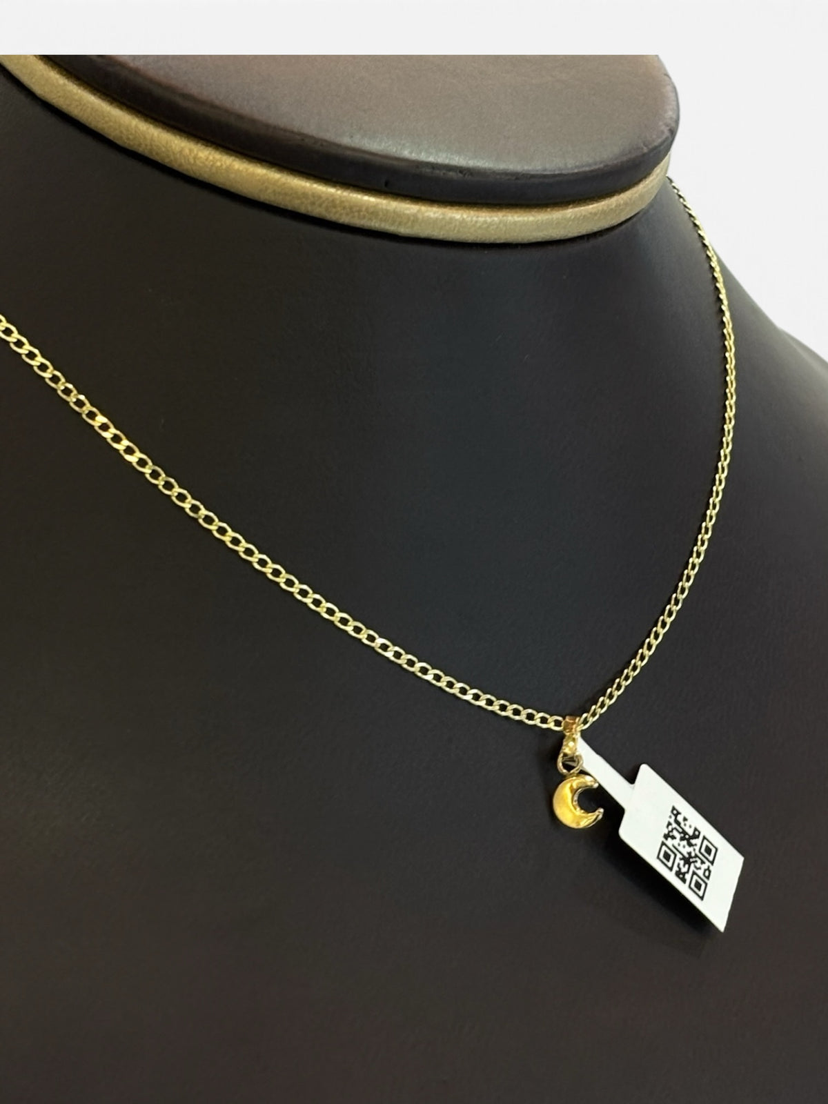 Mini Dije Luna Oro 10K