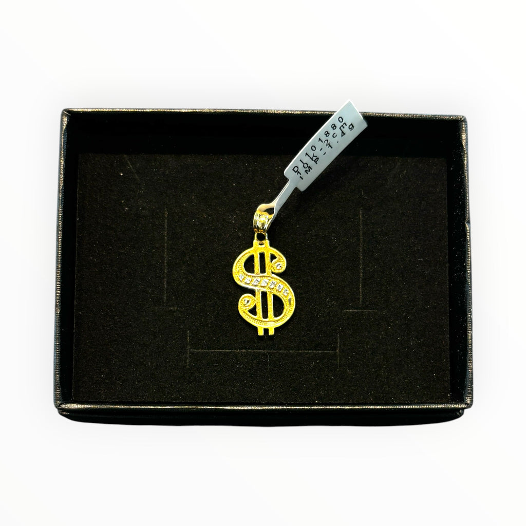 Dije Signo de Dólar Oro 10K