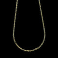 Cadena Figaro 2mm de Oro 10K Italiana