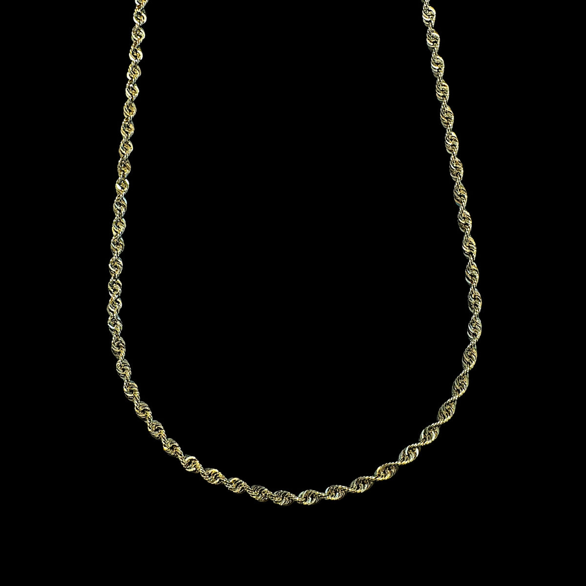 Cadena Torzal 1.8mm de Oro 10K Italiana