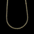 Cadena Torzal 3.8mm de Oro 10K Italiana