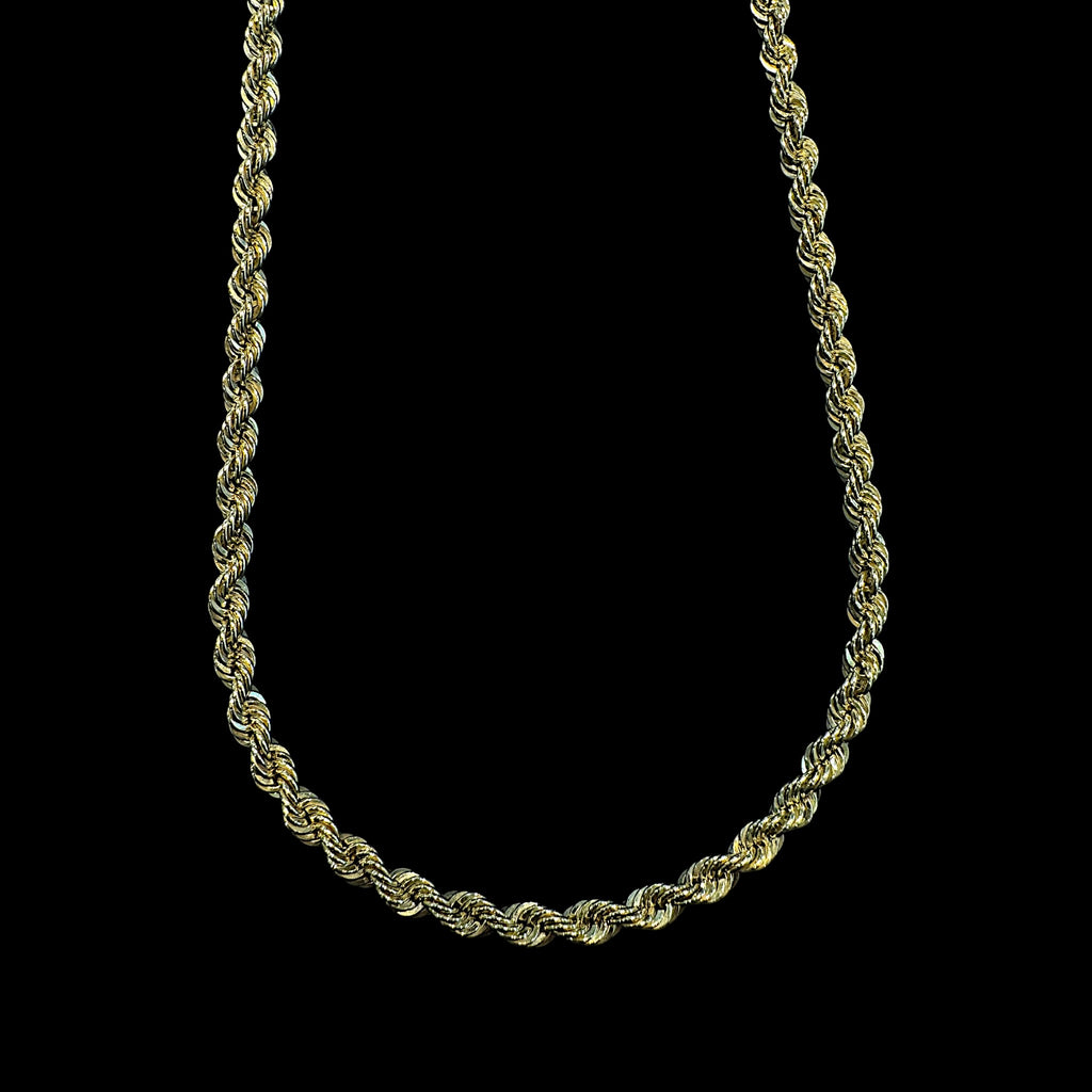 Cadena Torzal 4.8mm de Oro 10K Italiana