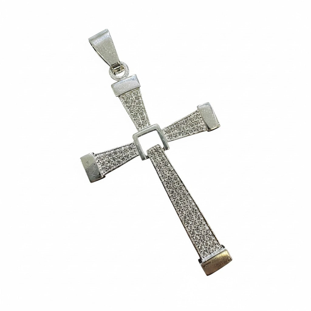 Cristo Tipo Toretto de Plata .925