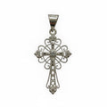 Cruz Ornamental de Plata .925