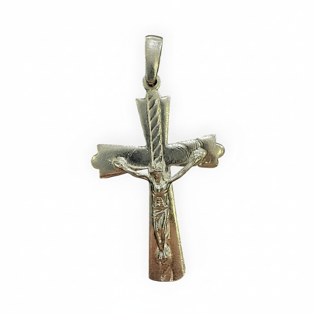 Cruz con Cristo de Plata .925