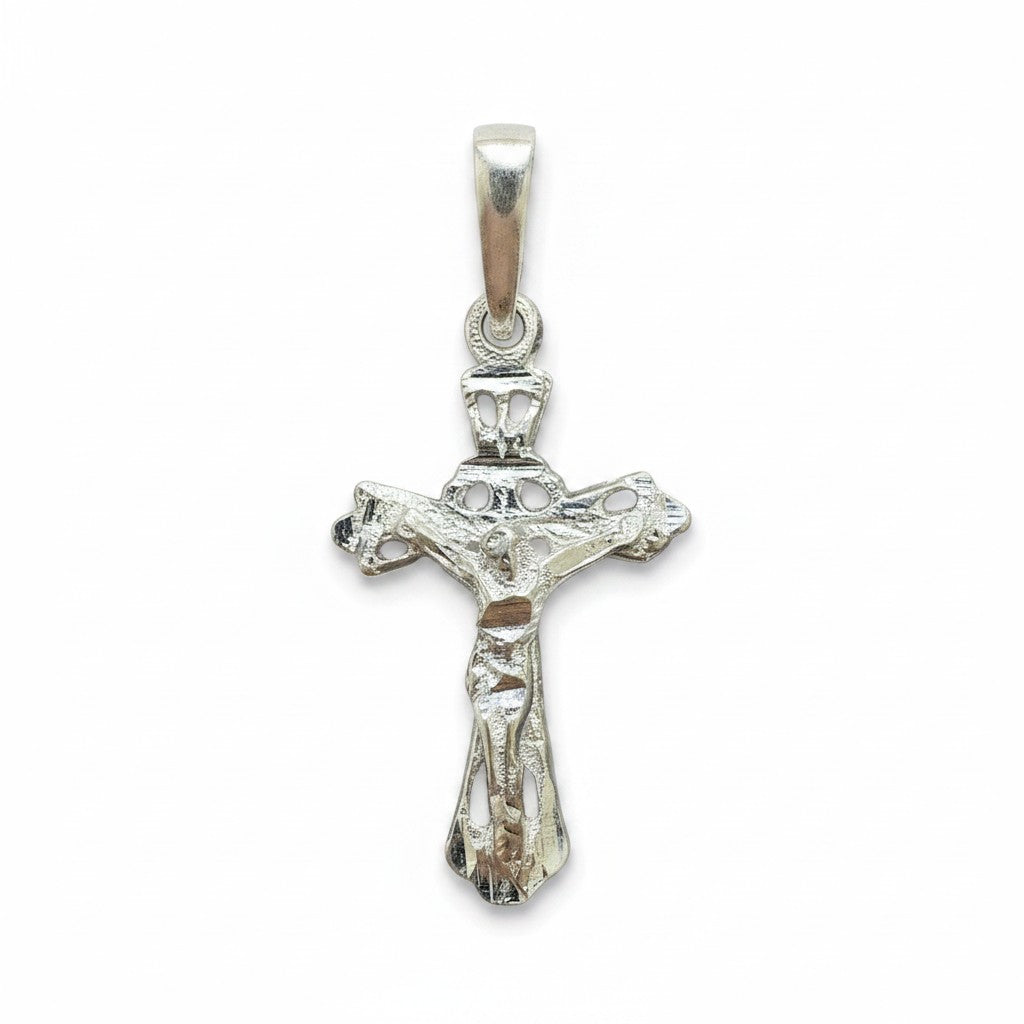 Cristo Calado de Plata .925