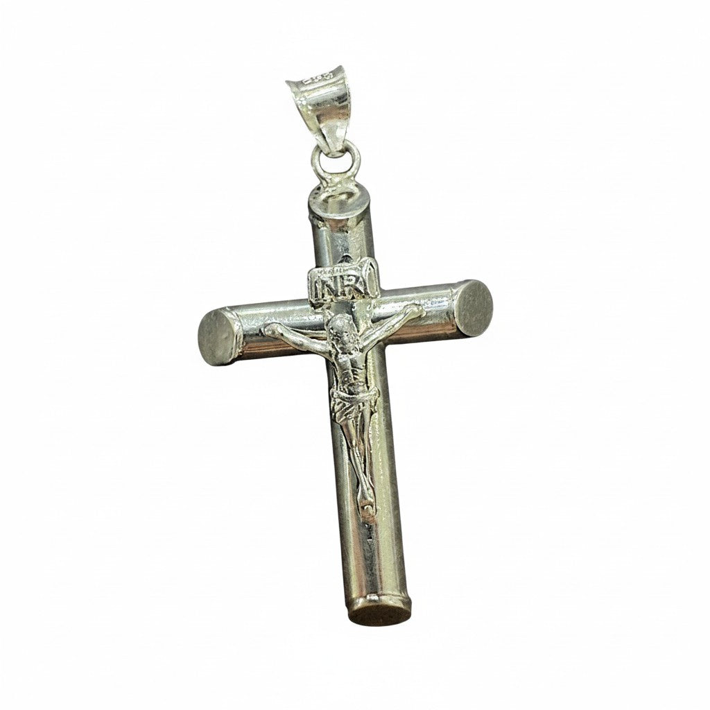 Cristo Tubular de Plata .925