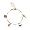 Pulsera Estilo Charms de Oro 10K