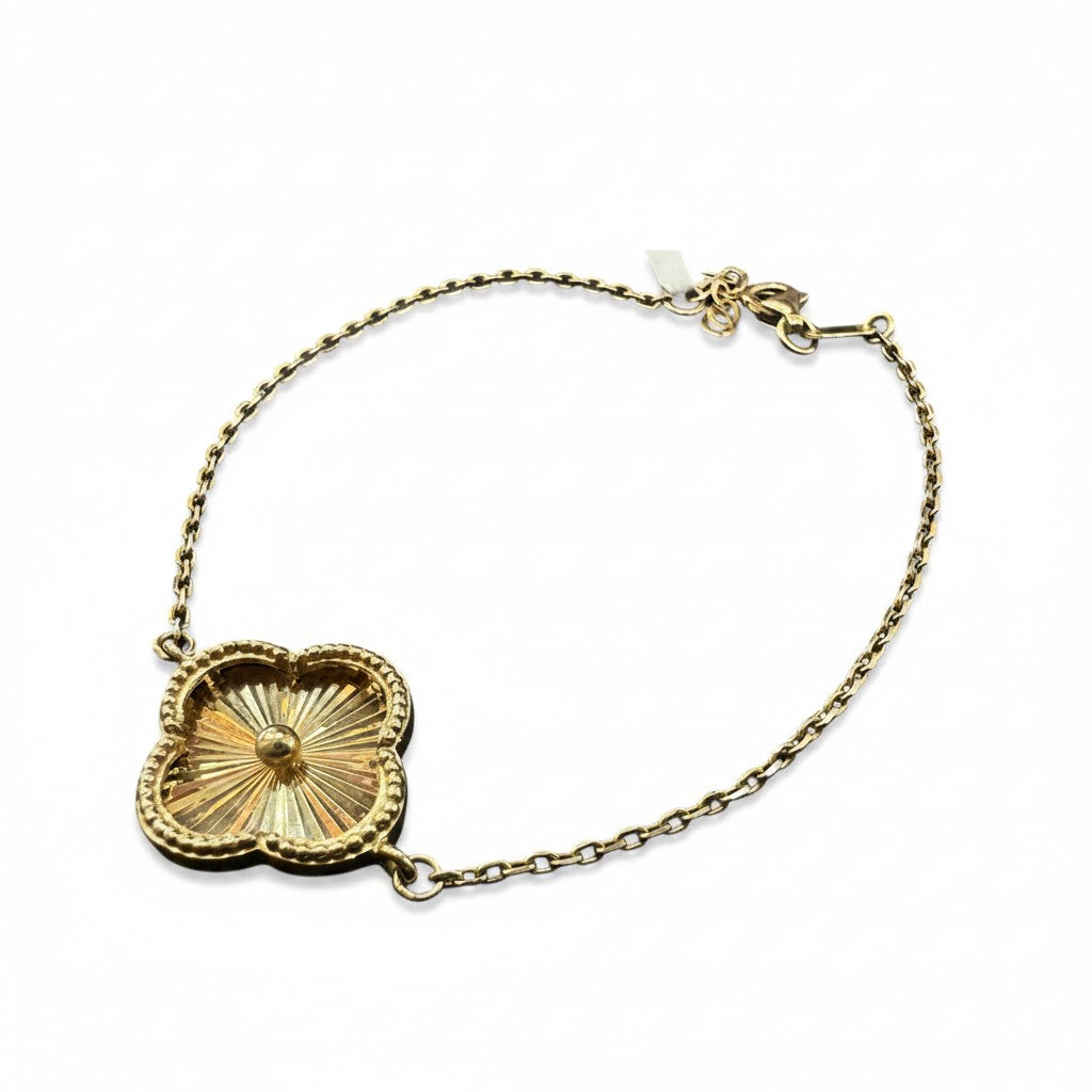 Pulsera Trébol de Oro 10K