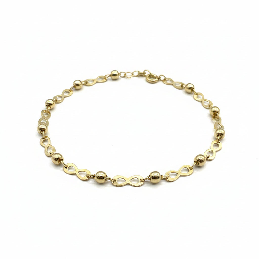 Pulsera Infinito de Oro 10K