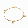 Pulsera Corazón Bomba de Oro 10K