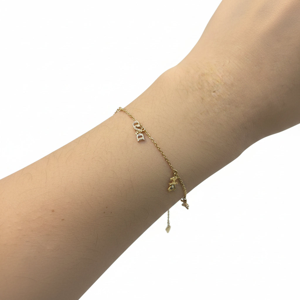 Pulsera Familia de Oro 10K