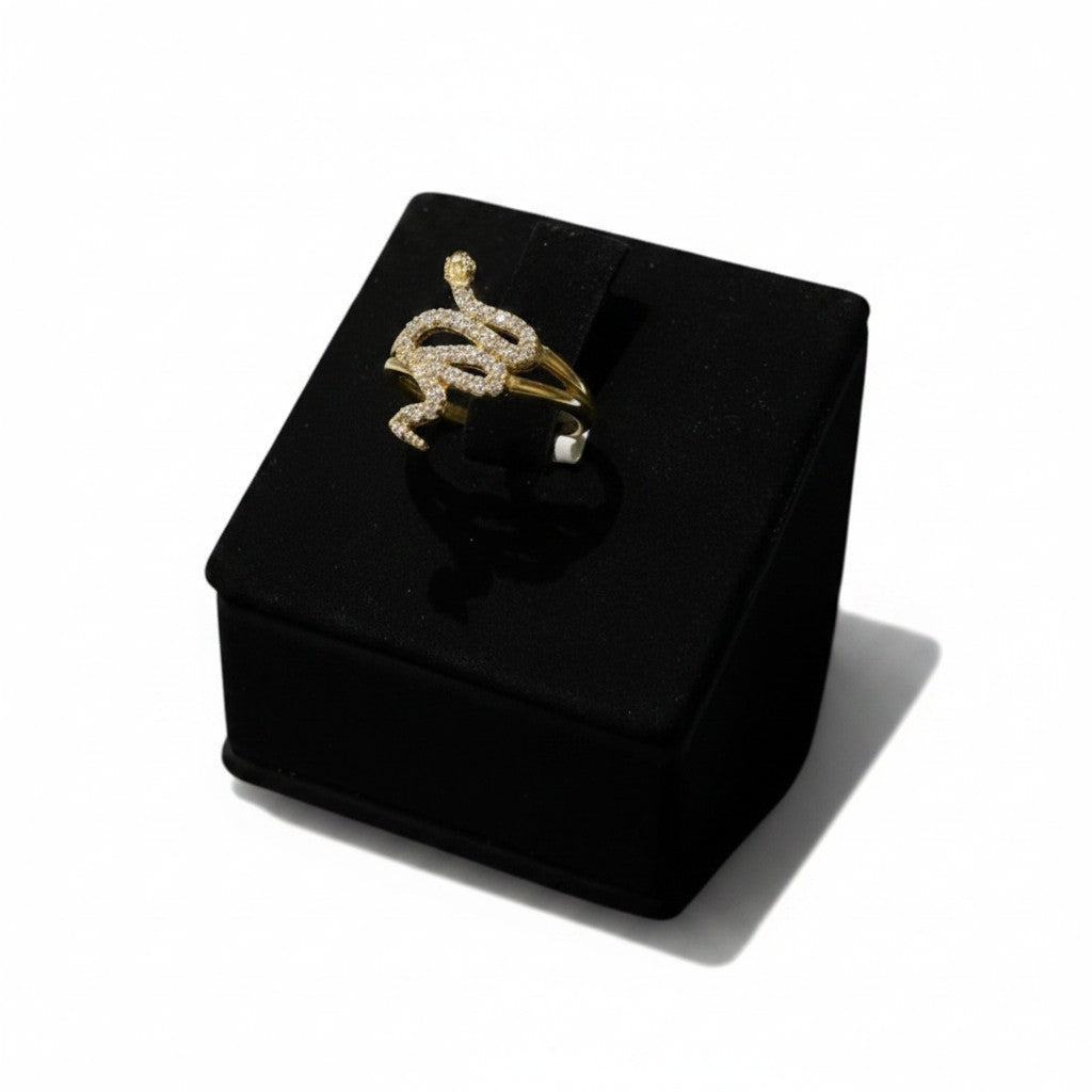 Anillo Serpiente en Oro 10K
