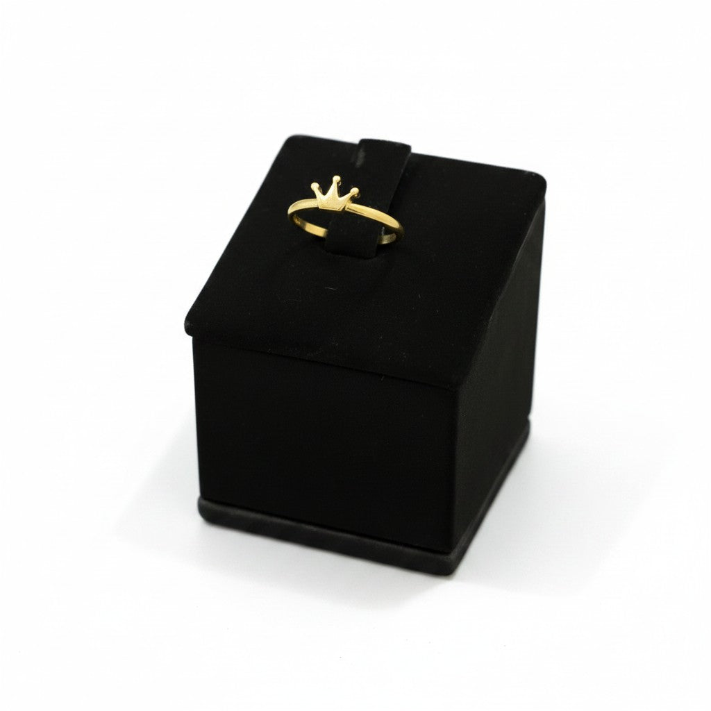Anillo Corona en Oro 10K