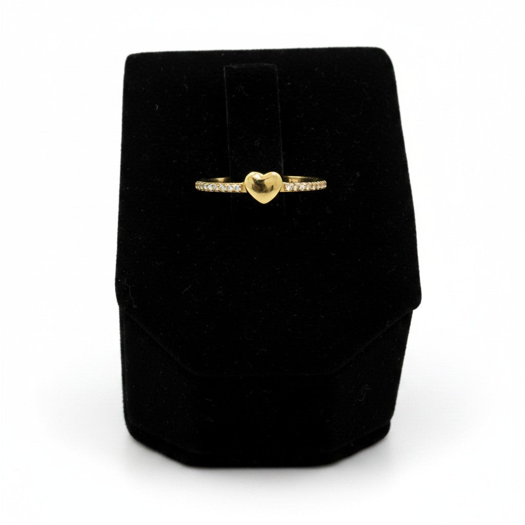 Anillo Corazón de Oro 10K