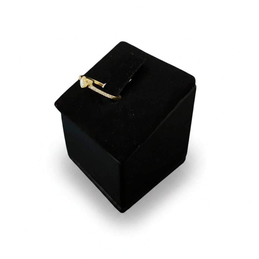 Anillo Corazón de Oro 10K