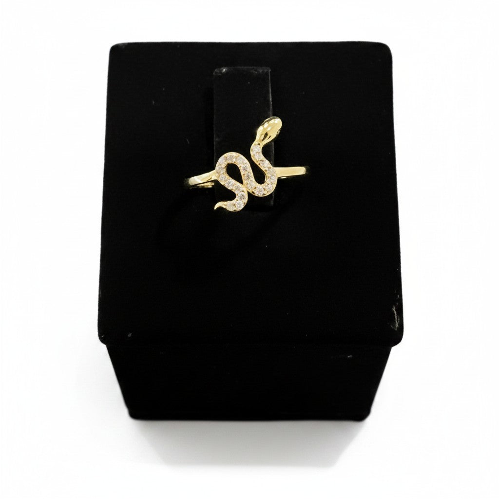 Anillo Serpiente en Oro 10K