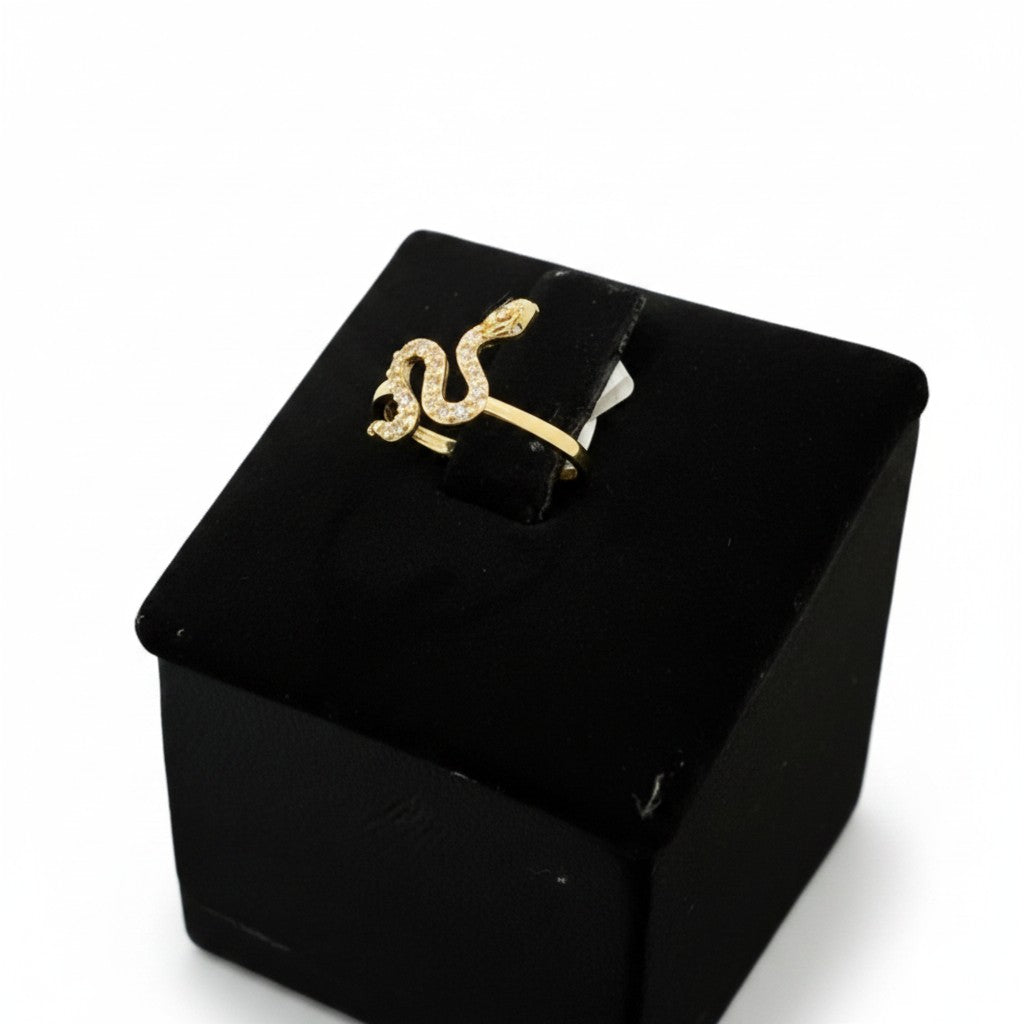 Anillo Serpiente en Oro 10K
