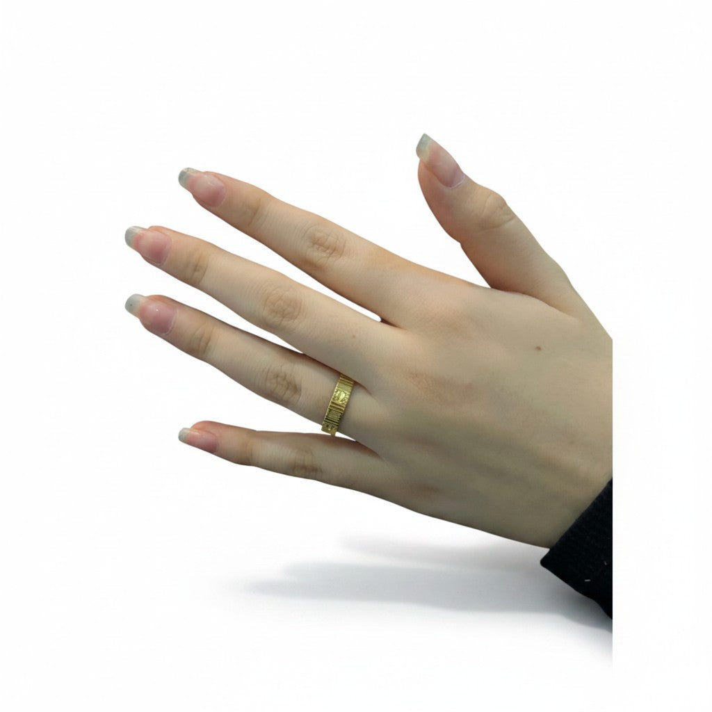 Anillo Modelo C de Oro 10K