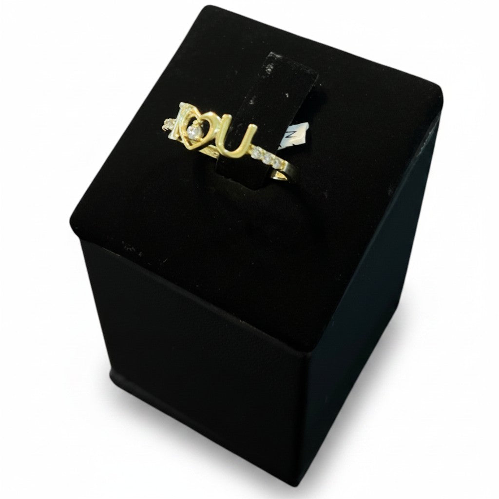 Anillo Love en Oro 10K
