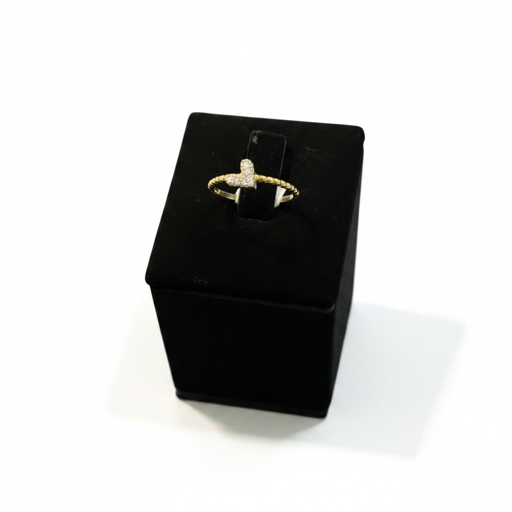 Anillo Corazón en Oro 10K