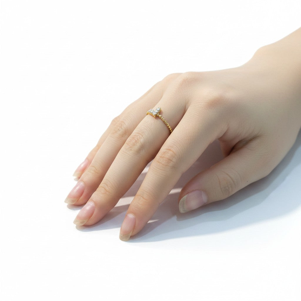 Anillo Corazón en Oro 10K