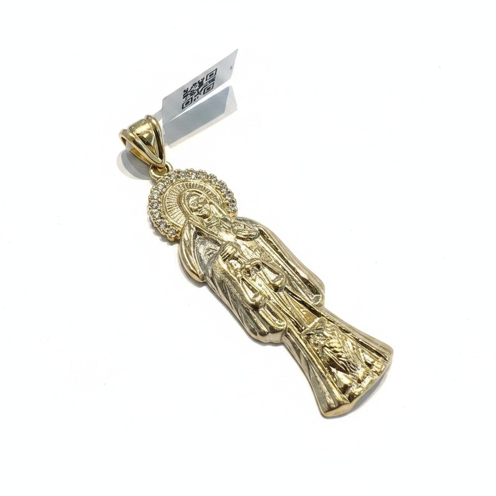 Dije Santa Muerte de Oro 10K