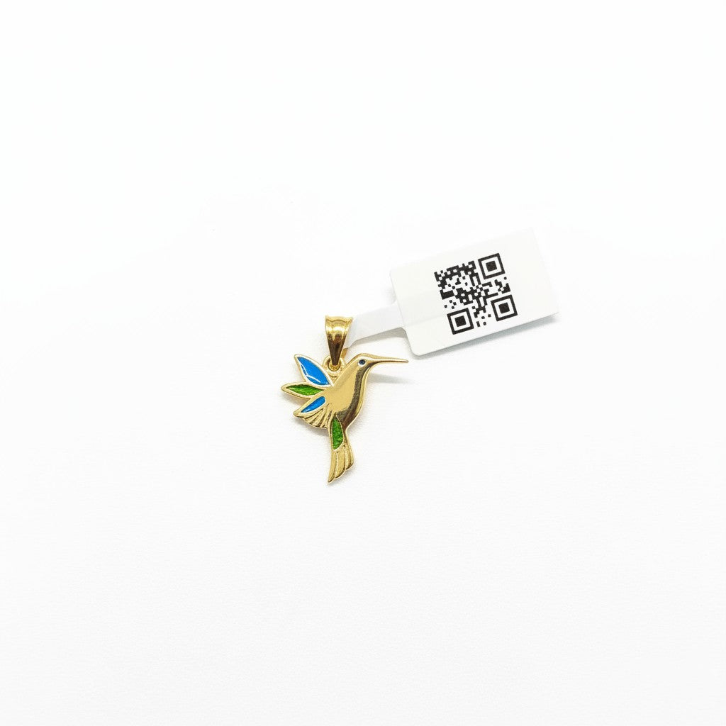 Dije Colibrí de Oro 10K