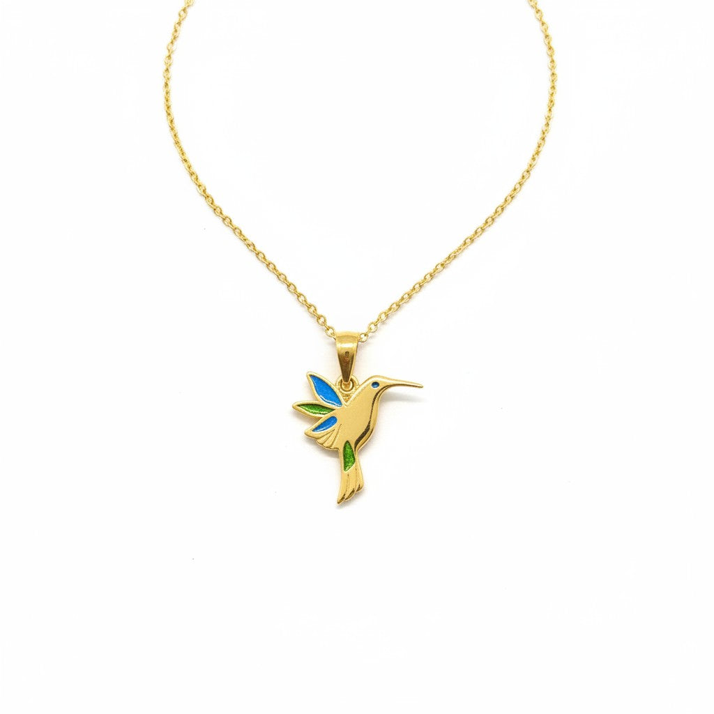 Dije Colibrí de Oro 10K