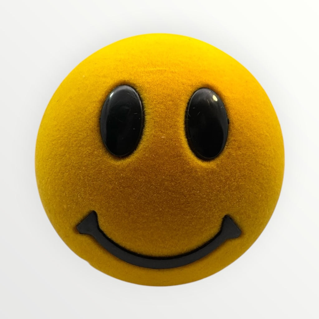 Caja de Regalo Emoji Feliz para Anillo | Estuche de Gamuza Amarillo
