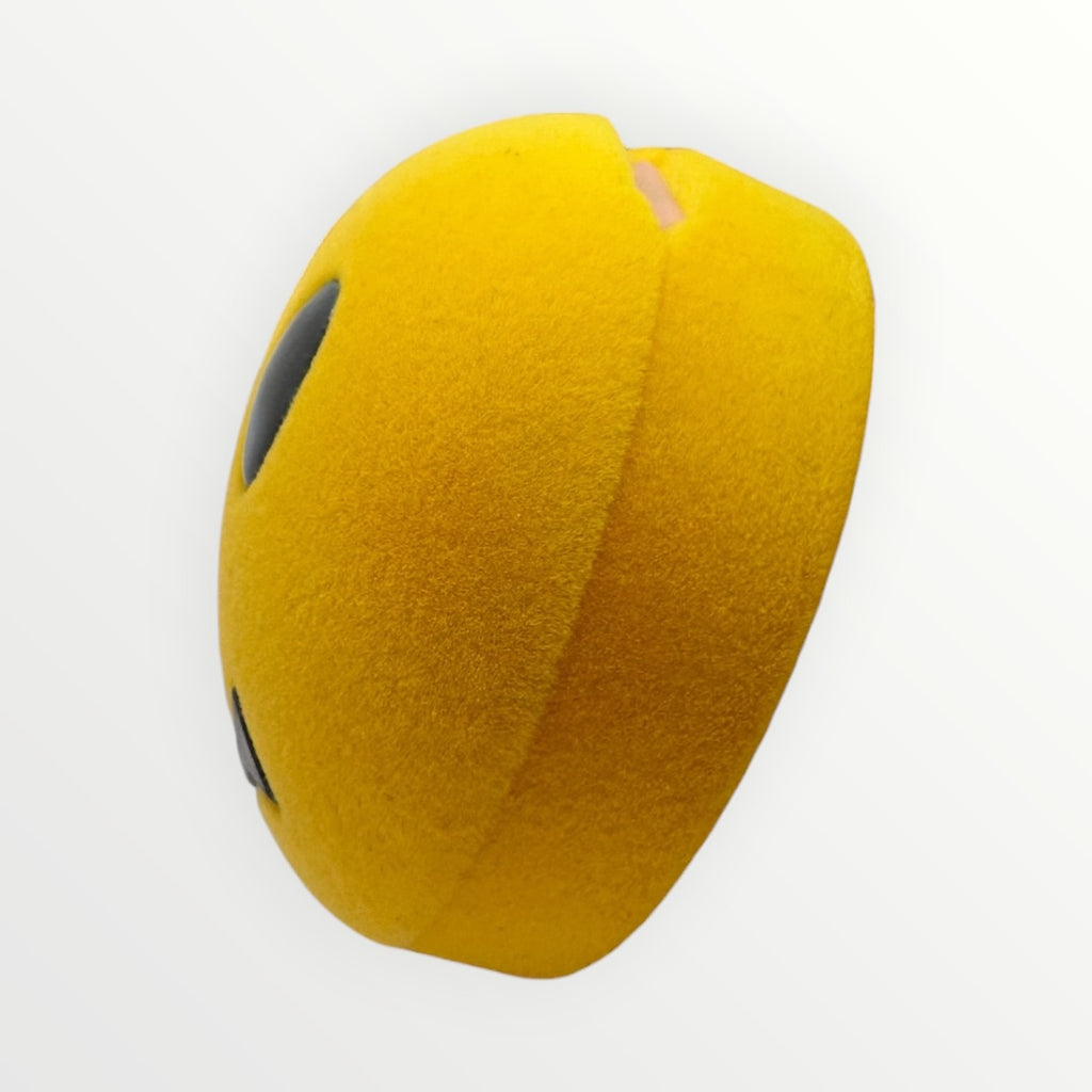 Caja de Regalo Emoji Feliz para Anillo | Estuche de Gamuza Amarillo