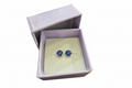 Broqueles Recto Color Plata .925  - 7 mm