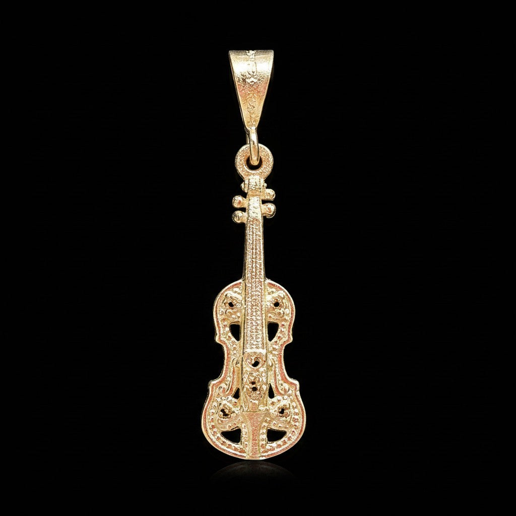 Dije Violín en Plata .925