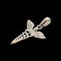 Dije Caduceo Médico en Plata .925