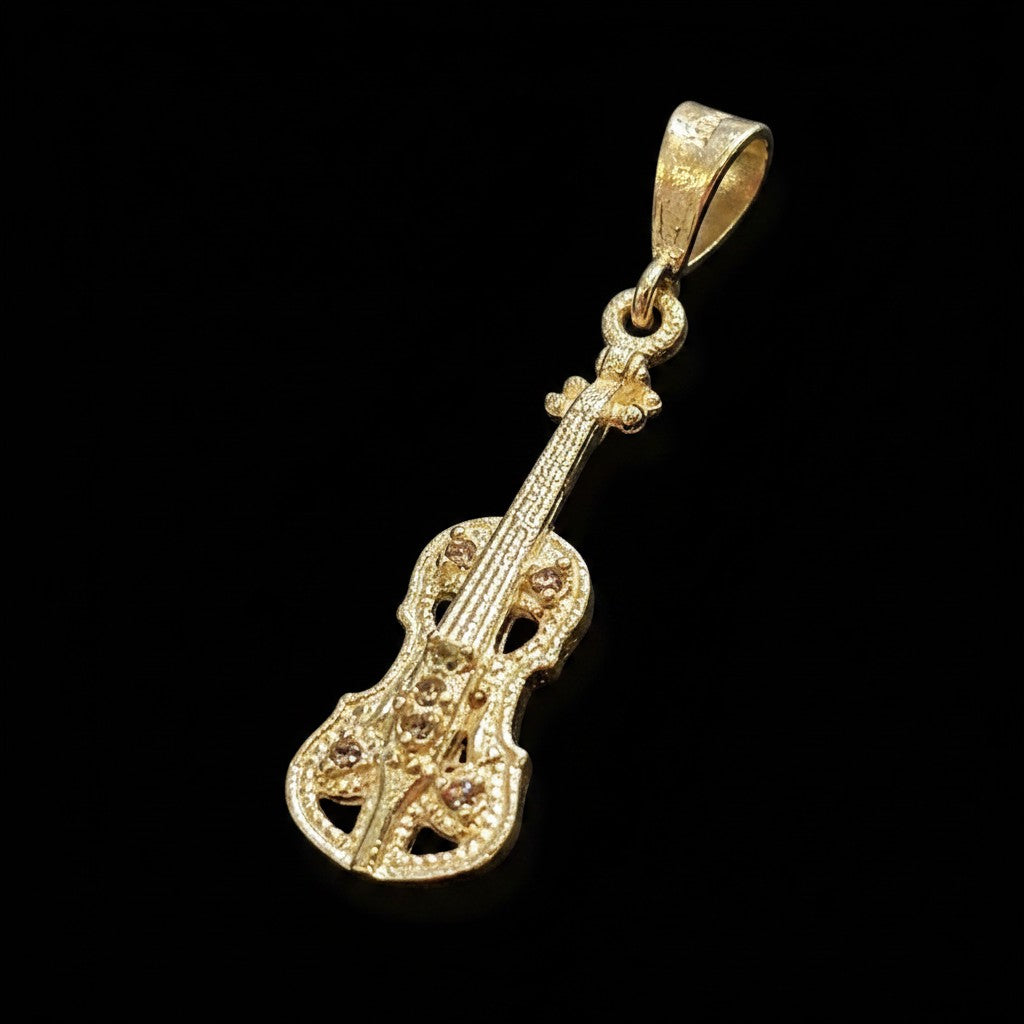 Dije Violín en Plata .925