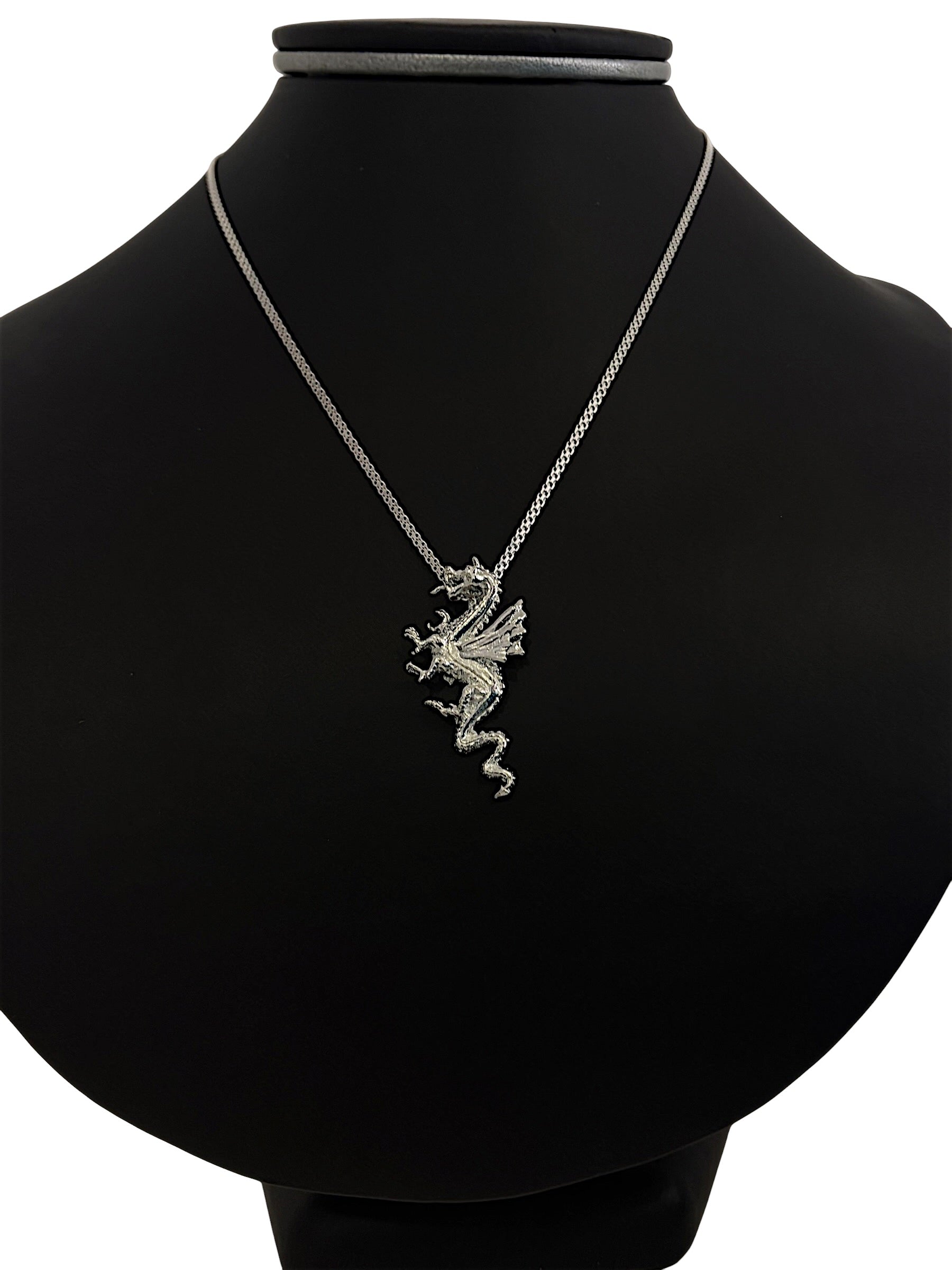 Dije Dragón Alado en Plata .925