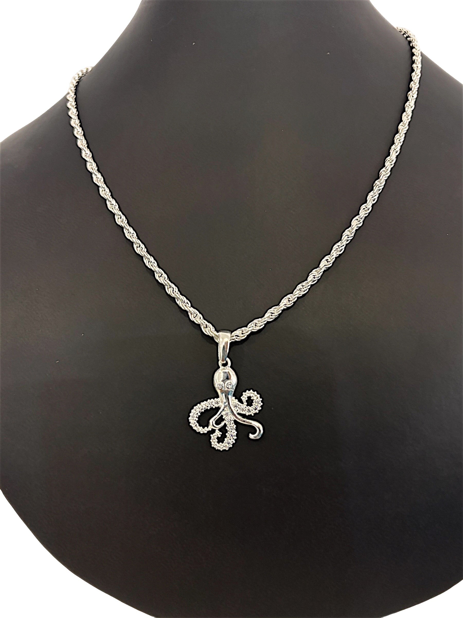 Dije Pulpo en Plata .925