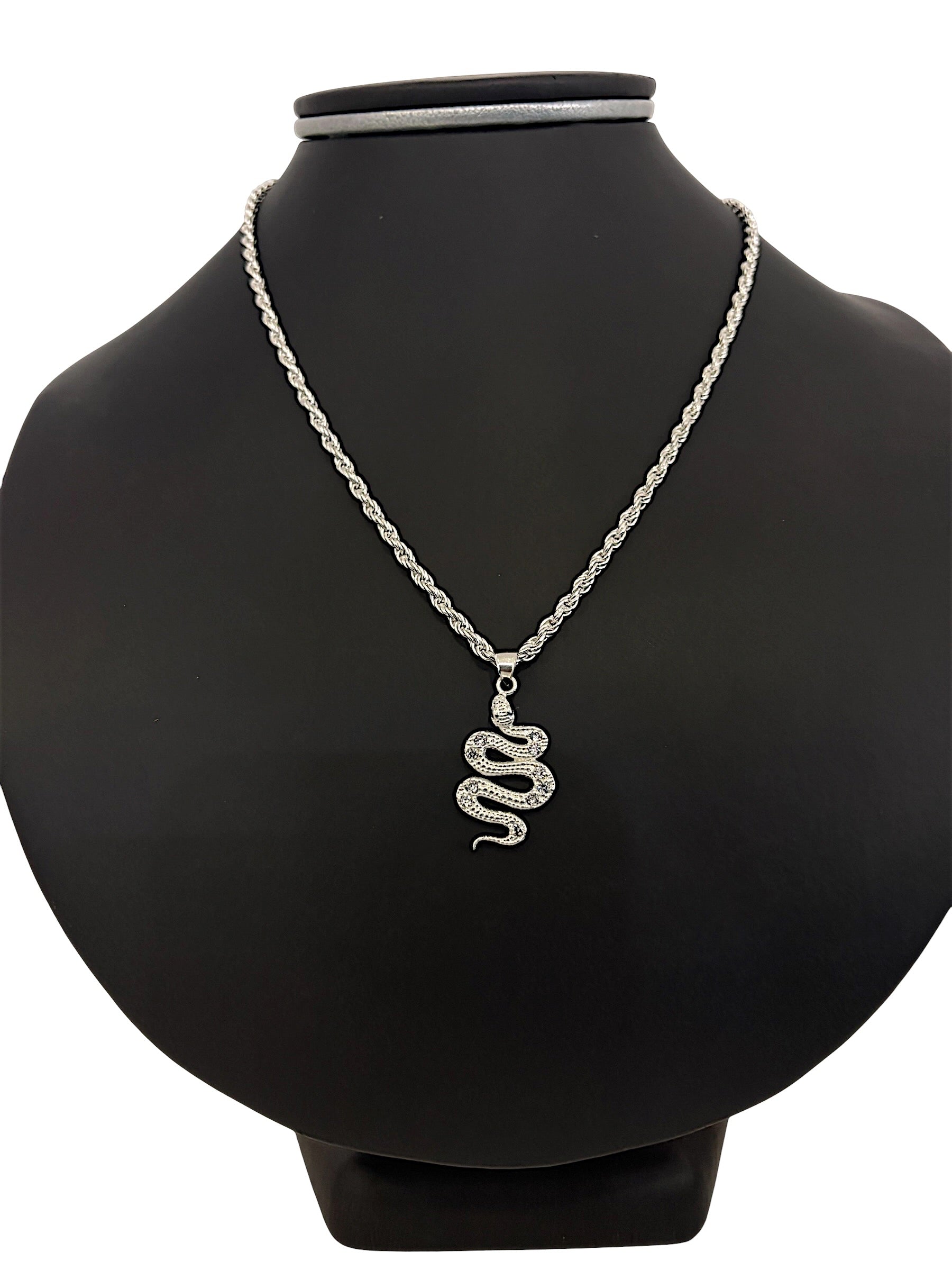 Dije Serpiente en Plata .925