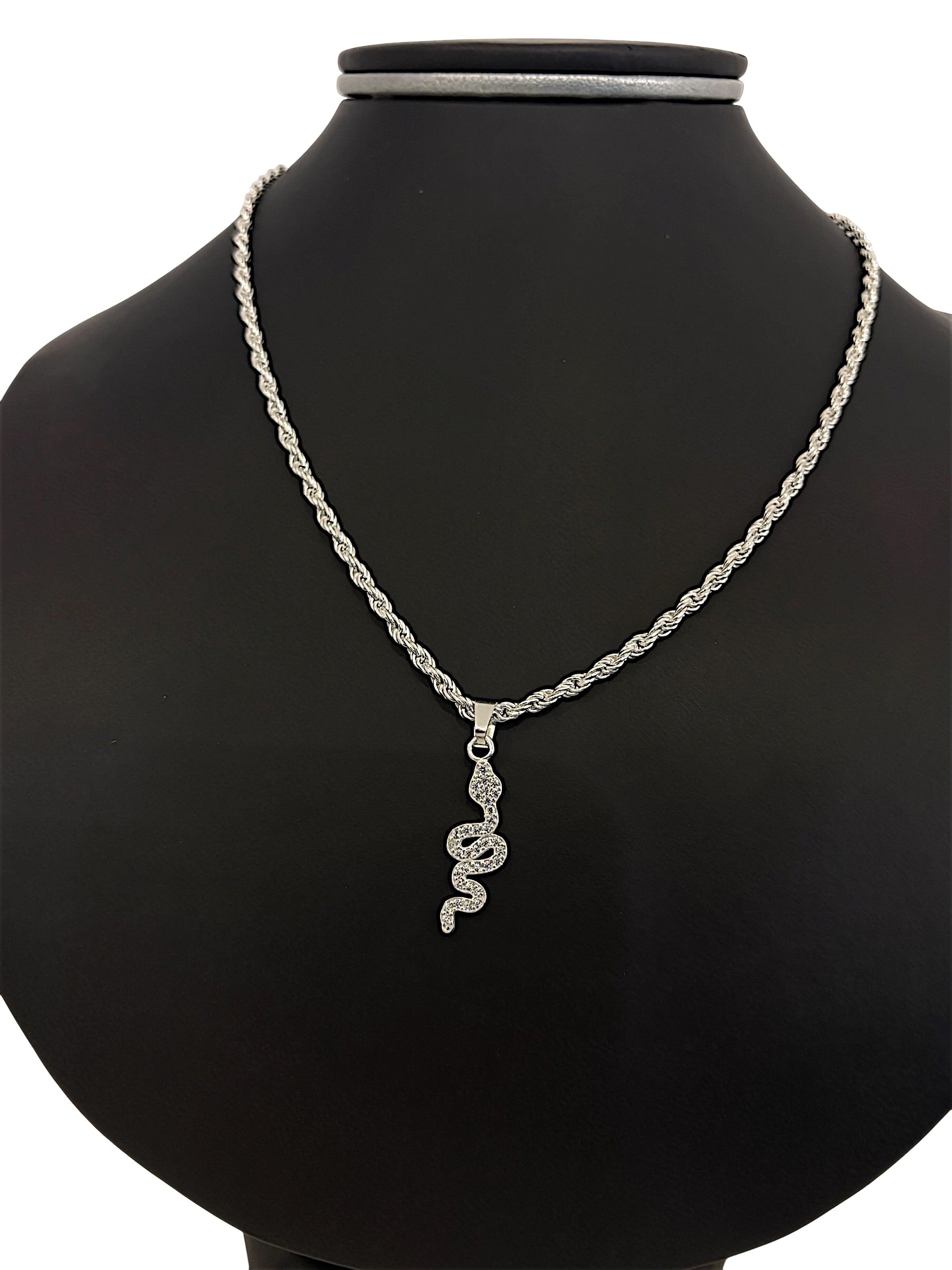 Dije Serpiente en Plata .925